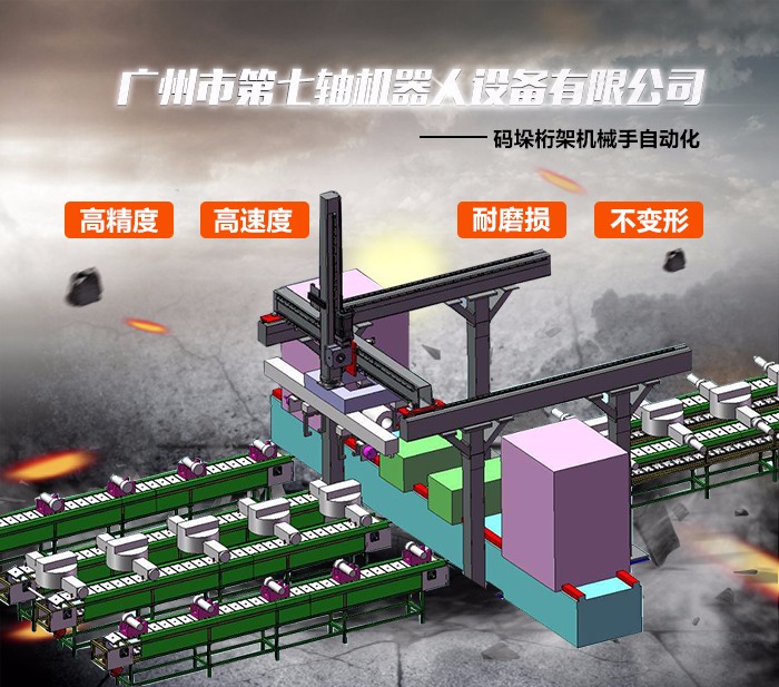码垛桁架机械手自动化